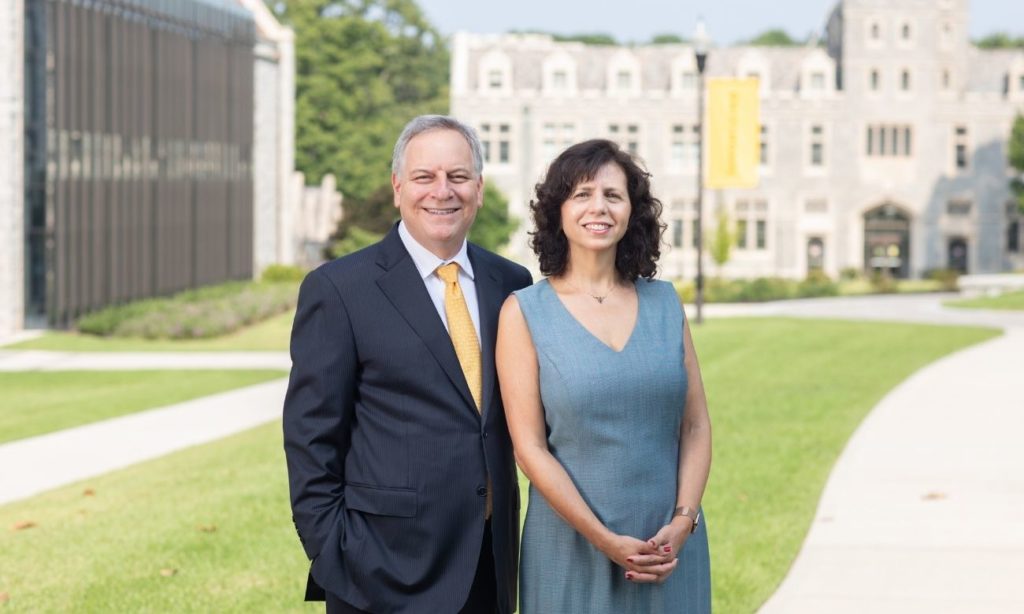 President Nick Ladany and First Lady Randa El Jurdi